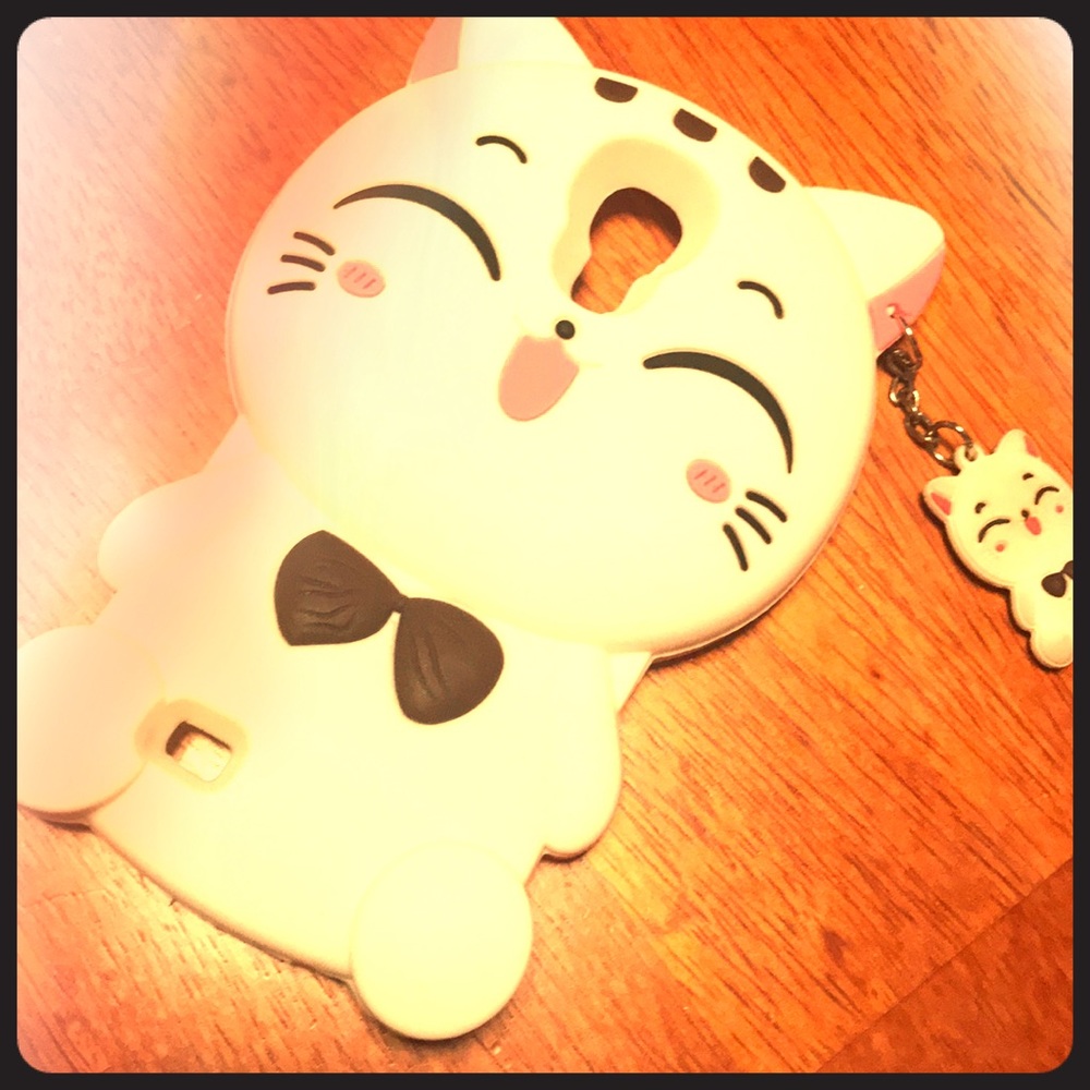 Samsung galaxy 5 silicone cat case